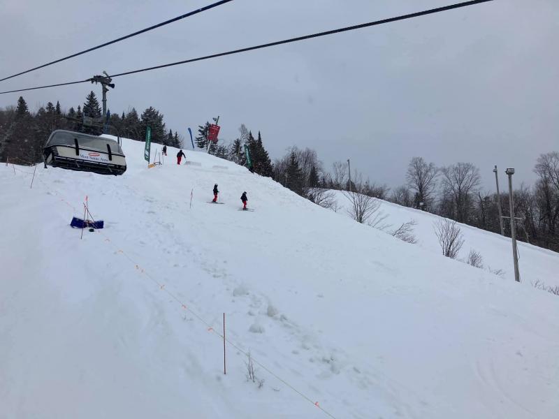 Mont Ste-Anne on attend encore LA BORDÉE pour en profiter pleinement