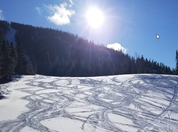 Des pentes pour skieurs de tout calibres et un paysage paronmique