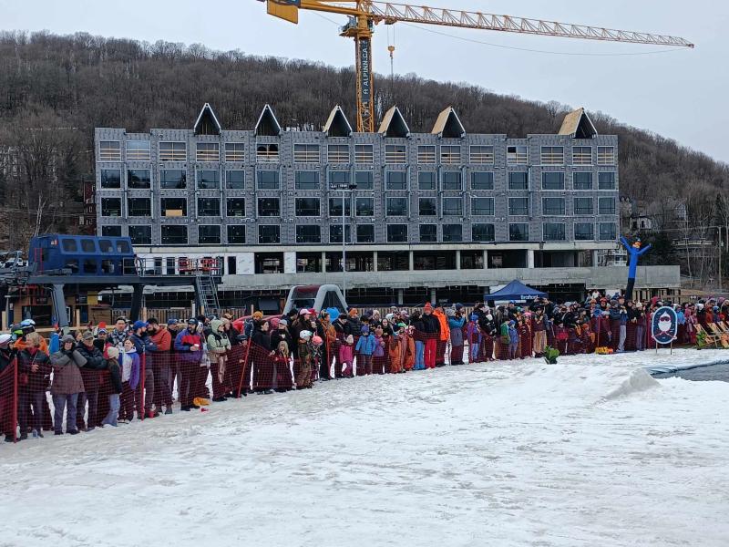Bromont, Montagne d'expériences - L'atmosphère était festive