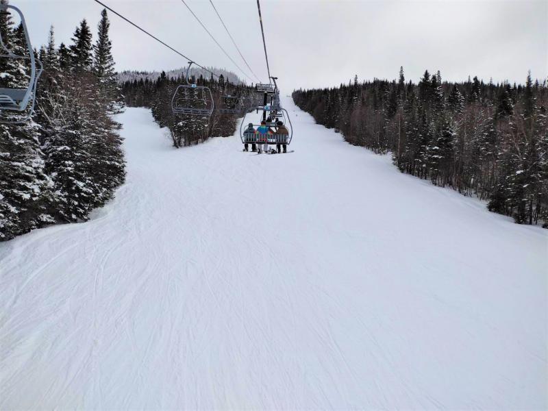 Le Valinouët - On profite d'une qualité de neige qui a la texture du coton.