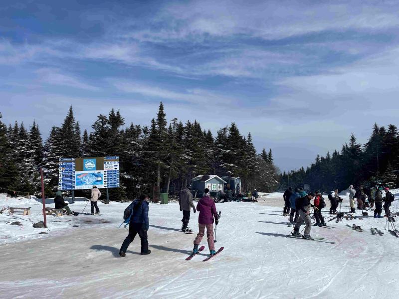 Station touristique Massif du Sud - Le printemps arrive en douce