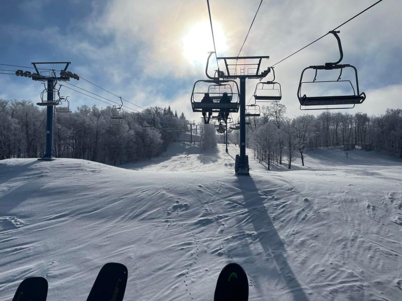 Ski Mont Blanc - ... Après les grands froid, Des conditions parfaite
