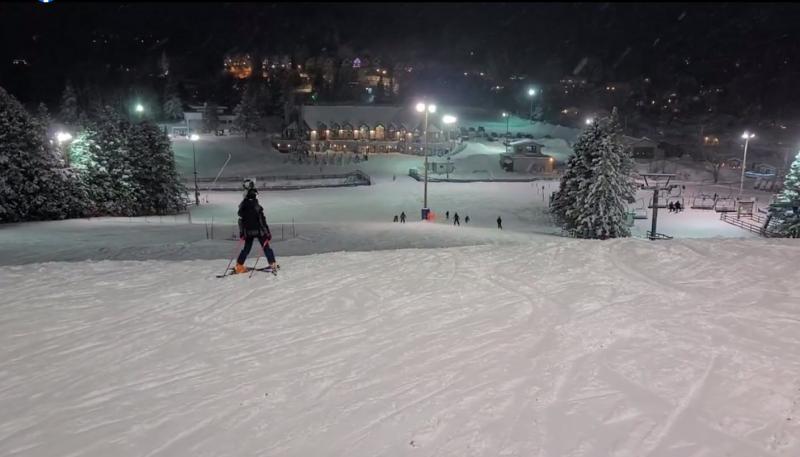 Mont Habitant - Une belle soirée de ski 