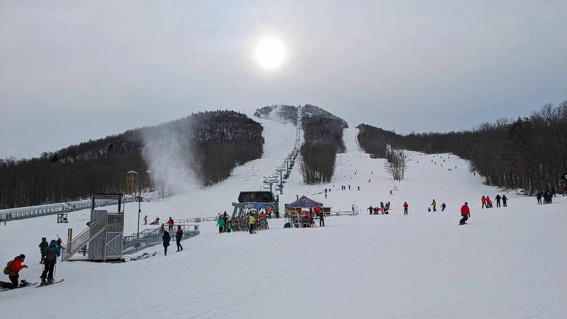 Mont Orford - Belle journée très variée et soleil au menu
