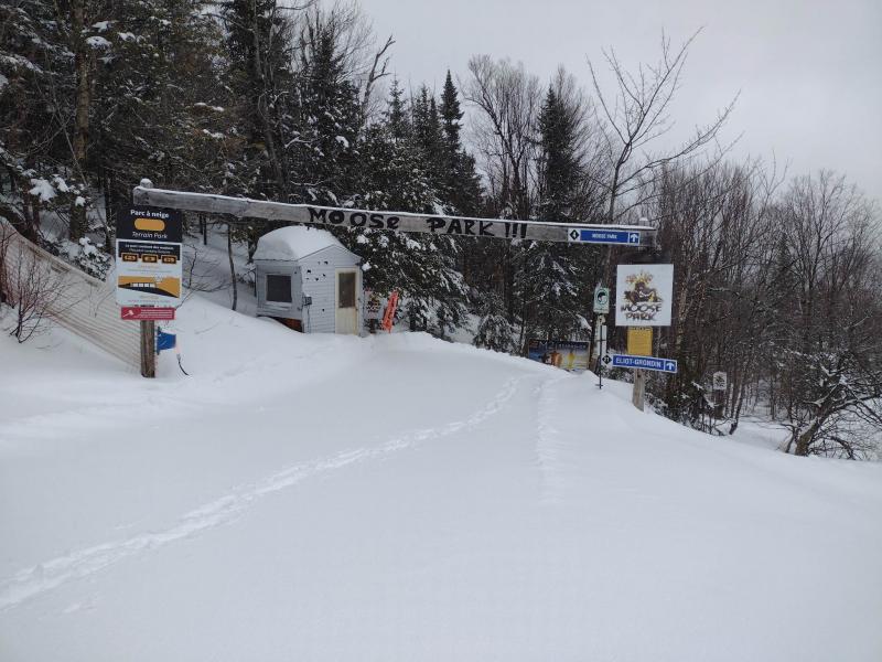 Mont-Orignal - Une généreuse bordée de neige