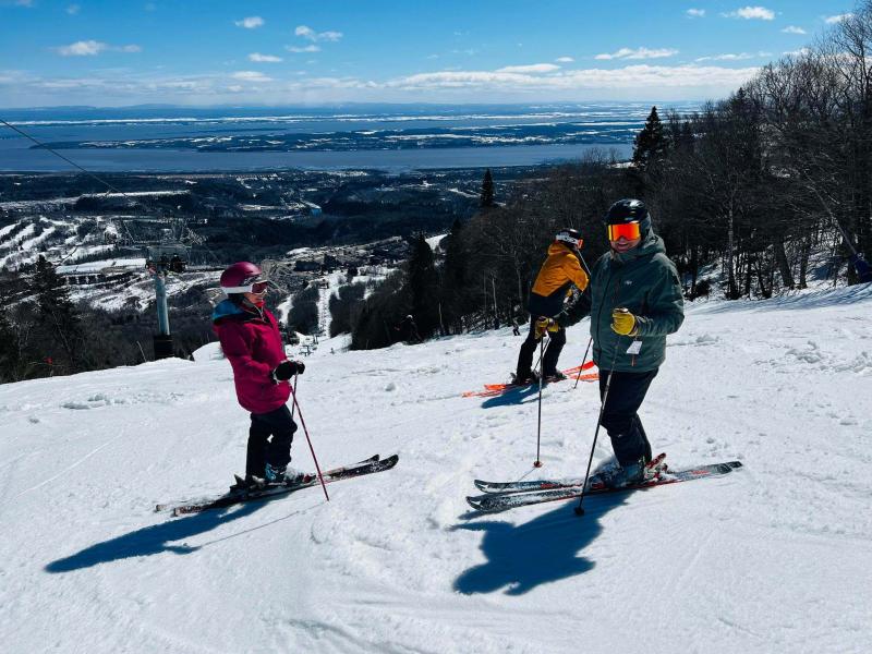 Mont Sainte-Anne - Vive le soleil et la neige de printemps