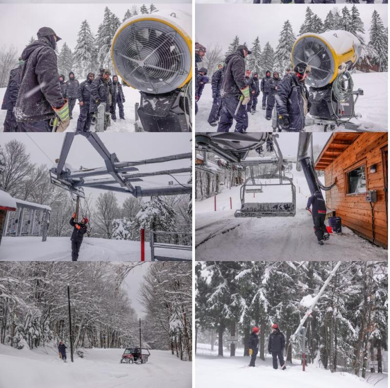 Mont Sutton -  La préparation avant un début de saison