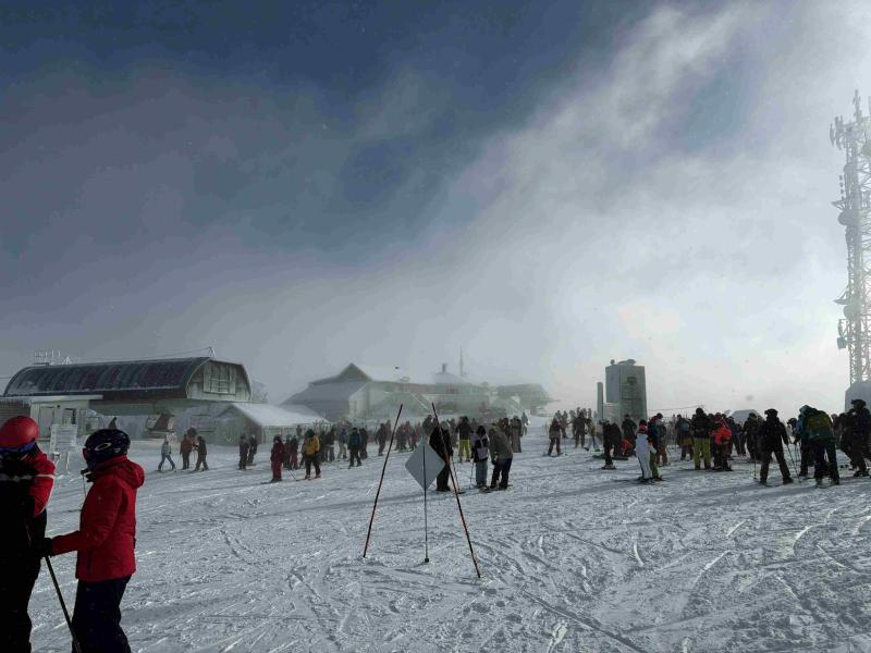 Tremblant -  Une journée d'hiver pour un automne hivernal