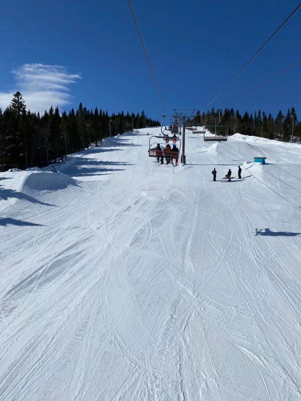 Mont-Sainte-Anne -  Il faut les prendre lorsqu’elles passent