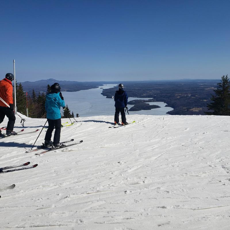 Owl's Head Ski & Golf (O.H) - Météo parfaite pour ramollir la surface