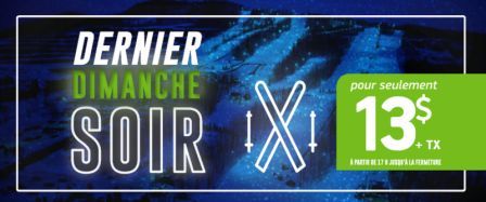 SKI SAINT-BRUNO - FIN DU SKI DE SOIRÉE POUR LA SAISON SKI SAINT-BRUNO - FIN DU SKI DE SOIRÉE POUR LA SAISON