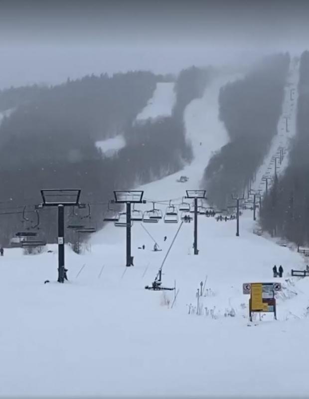 Station touristique Stoneham - Belle entretien dans la majorité des pistes