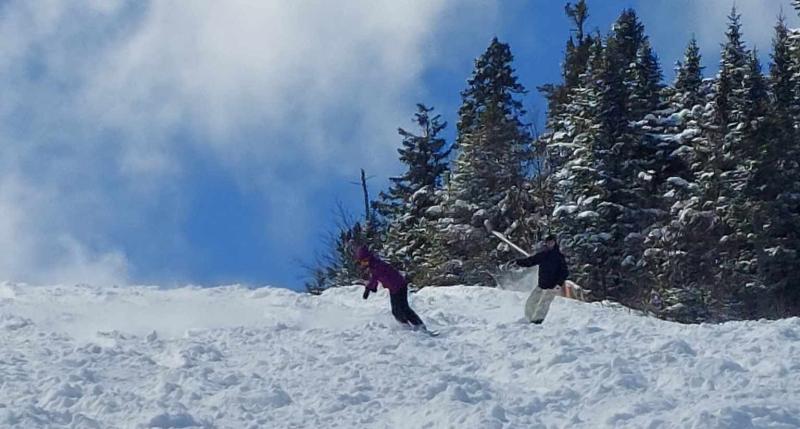 SugarLoaf - Très beau ski de printemps