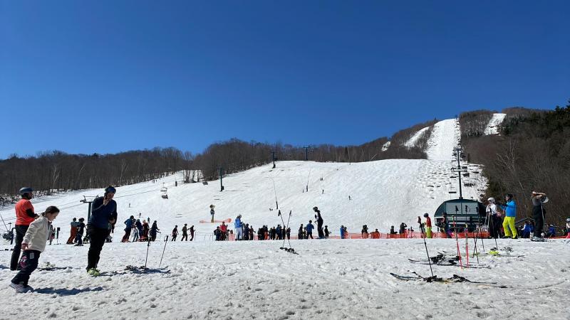 Tremblant -  Du ski de printemps comme on l'aime