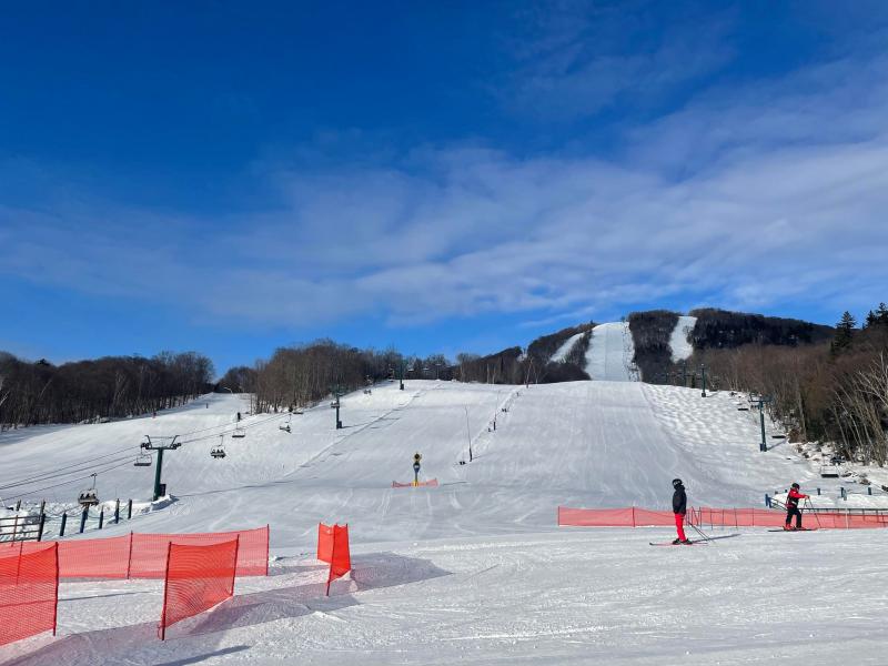Tremblant - Belle journée et conditions assez difficiles pour débutants