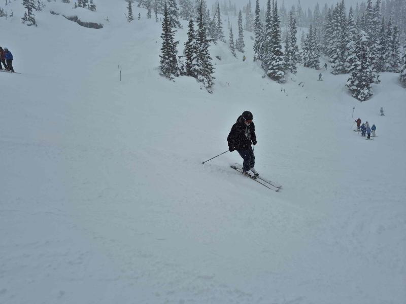 Whistler - Jour 2 - Le bonheur de skier sur des pistes superbes